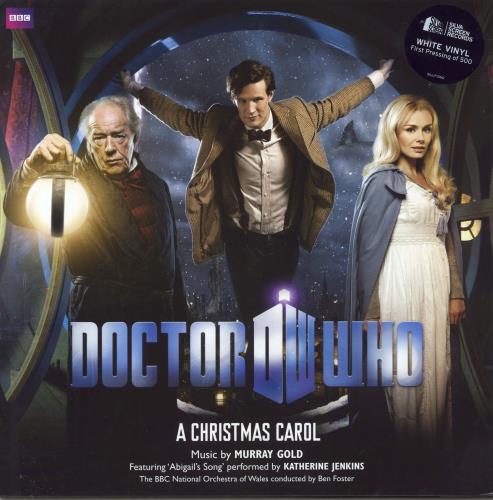 Doctor Who A Christmas Carol - White Vinyl vinyl LP album (LP record) UK DRWLPAC799747
