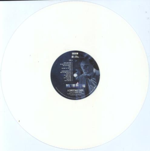 Doctor Who A Christmas Carol - White Vinyl vinyl LP album (LP record) UK DRWLPAC799747