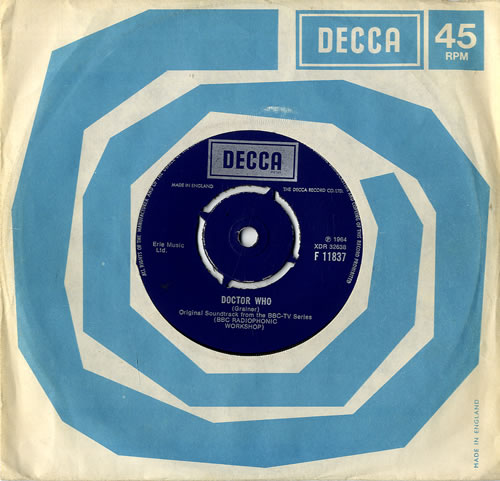 Doctor Who Doctor Who - 2nd 7" vinyl single (7 inch record / 45) UK DRW07DO212275