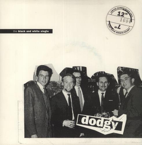 Dodgy Black And White E.P. - White Vinyl 7" vinyl single (7 inch record / 45) UK DOD07BL79301