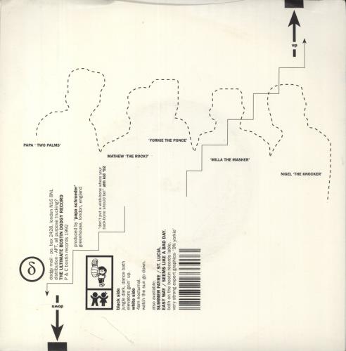 Dodgy Black And White E.P. - White Vinyl 7" vinyl single (7 inch record / 45) UK DOD07BL79301