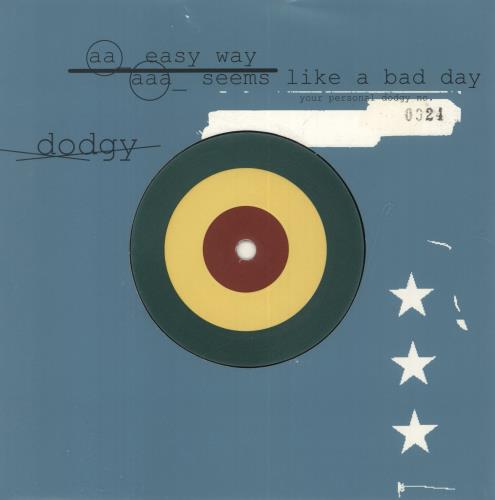 Dodgy Easy Way - Numbered 7" vinyl single (7 inch record / 45) UK DOD07EA79299