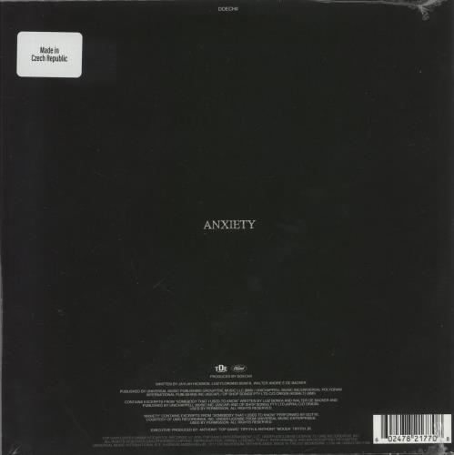 Doechii Anxiety - Grey Vinyl - Sealed 7" vinyl single (7 inch record / 45) UK 89I07AN869695