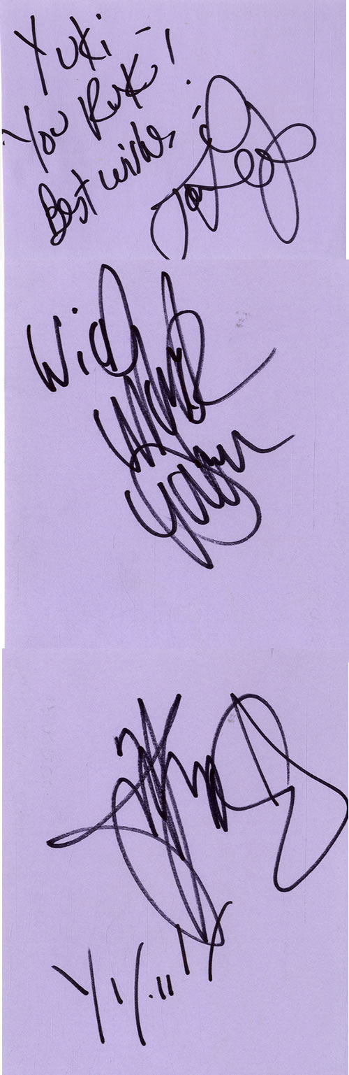 Dokken Pages From An Autograph Book memorabilia UK DOKMMPA601671