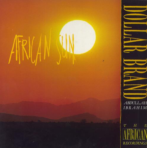 Dollar Brand African Sun 2-LP vinyl record set (Double LP Album) UK D~B2LAF495487