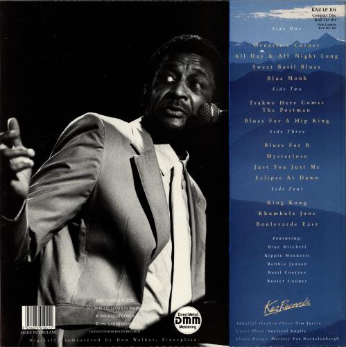 Dollar Brand Blues For A Hip King 2-LP vinyl record set (Double LP Album) UK D~B2LBL705259