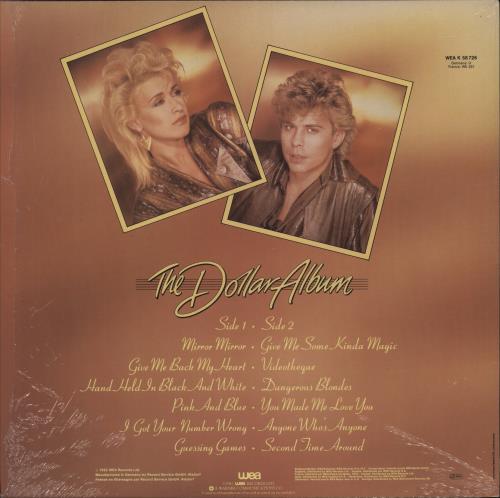 Dollar The Dollar Album - Shrink vinyl LP album (LP record) German DLLLPTH877061