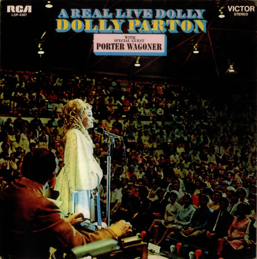 Dolly Parton A Real Live Dolly vinyl LP album (LP record) US PARLPAR544835