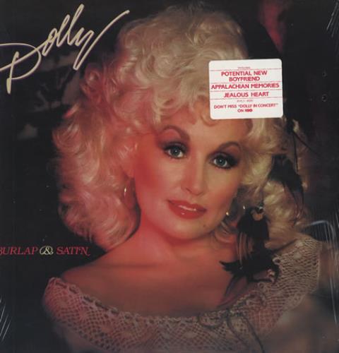 Dolly Parton Burlap & Satin - Sealed vinyl LP album (LP record) US PARLPBU362134