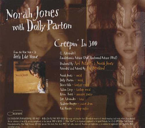 Dolly Parton Creepin In CD single (CD5 / 5") US PARC5CR285829