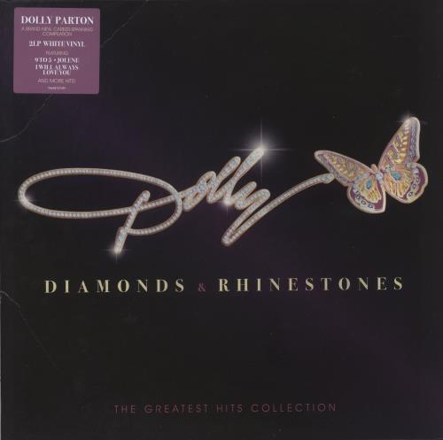 Dolly Parton Diamonds & Rhinestones - EX 2-LP vinyl record set (Double LP Album) UK PAR2LDI889068