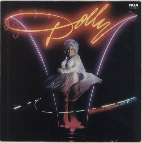 Dolly Parton Great Balls Of Fire vinyl LP album (LP record) UK PARLPGR693391