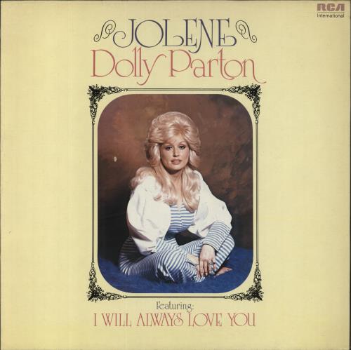 Dolly Parton Jolene vinyl LP album (LP record) UK PARLPJO816576