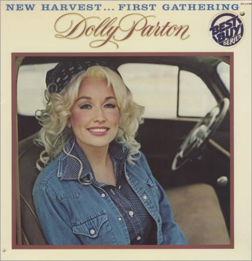 Dolly Parton New Harvest...First Gathering vinyl LP album (LP record) Canadian PARLPNE434301