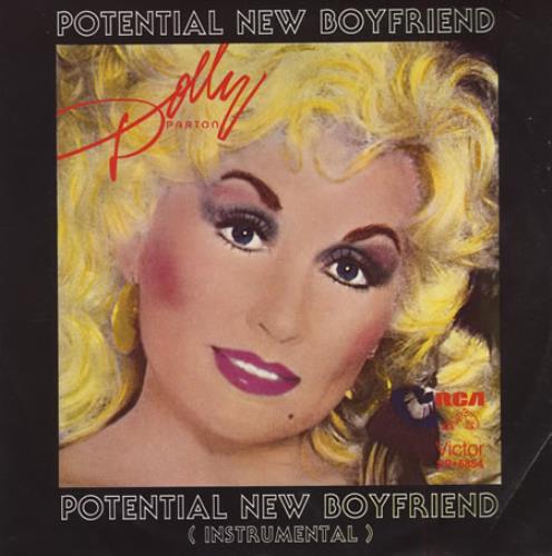 Dolly Parton Potential New Boyfriend 7" vinyl single (7 inch record / 45) Mexican PAR07PO401553