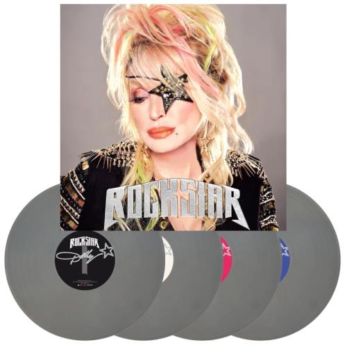 Dolly Parton Rockstar - Deluxe Silver Vinyl 4LP Box Set - Sealed Vinyl Box Set US PARVXRO828792