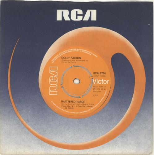 Dolly Parton Shattered Dreams 7" vinyl single (7 inch record / 45) UK PAR07SH694126