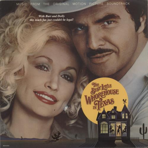 Dolly Parton The Best Little Whorehouse In Texas vinyl LP album (LP record) US PARLPTH869551