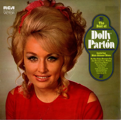 Dolly Parton The Best Of Dolly Parton - 1st vinyl LP album (LP record) UK PARLPTH478713