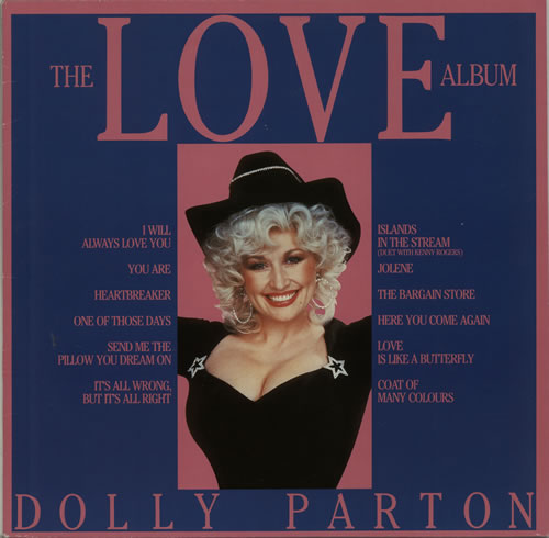 Dolly Parton The Love Album vinyl LP album (LP record) German PARLPTH639292