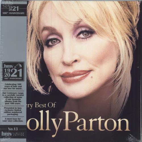 Dolly Parton The Very Best Of Dolly Parton: HMV 100th - Pink Vinyl - Sealed 2-LP vinyl record set (Double LP Album) UK PAR2LTH787365