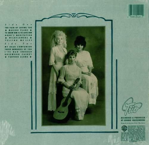 Dolly Parton Trio - sealed vinyl LP album (LP record) US PARLPTR439203