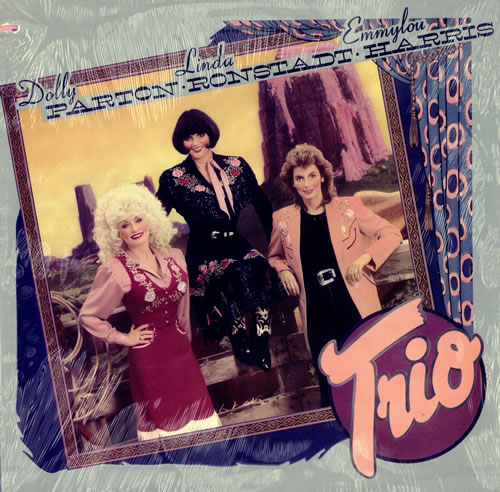 Dolly Parton Trio vinyl LP album (LP record) US PARLPTR485370