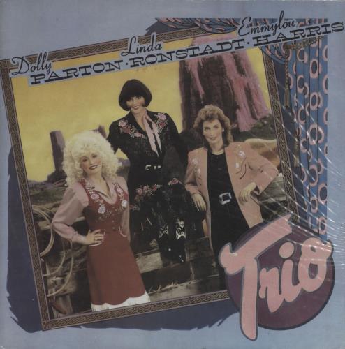 Dolly Parton Trio vinyl LP album (LP record) Philippino PARLPTR761844