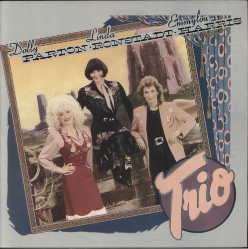 Dolly Parton Trio vinyl LP album (LP record) US PARLPTR860437