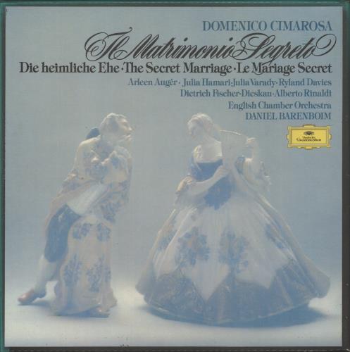 Domenico Cimarosa Cimarosa: Il Matrimonio Segreto = The Secret Marriage Vinyl Box Set UK ZZPVXCI880107