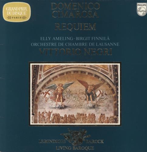 Domenico Cimarosa Requiem vinyl LP album (LP record) UK ZZPLPRE742765