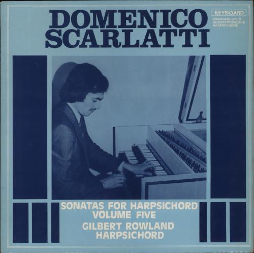 Domenico Scarlatti Scarlatti: Sonatas For Harpsichord, Vol. 5 vinyl LP album (LP record) UK D4ZLPSC861667