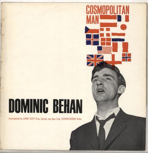 Dominic Behan Cosmopolitan Man vinyl LP album (LP record) UK EXMLPCO710238