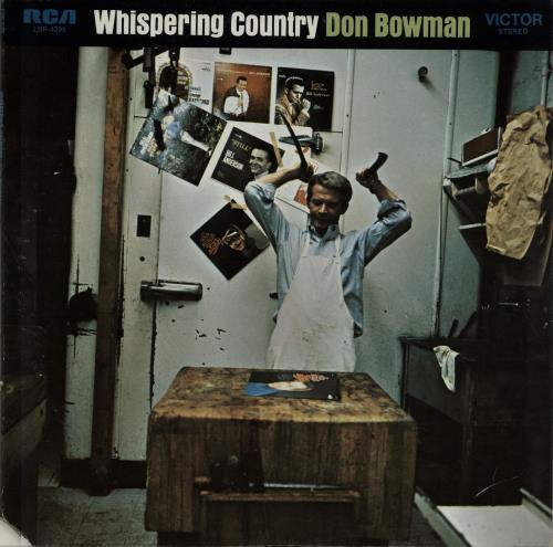 Don Bowman Whispering Country vinyl LP album (LP record) US IP7LPWH647599