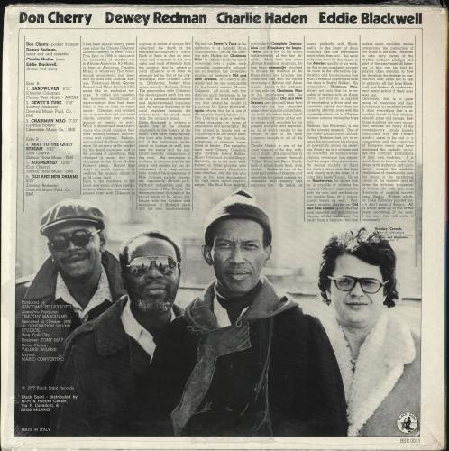 Don Cherry Old And New Dreams vinyl LP album (LP record) Italian D48LPOL707451