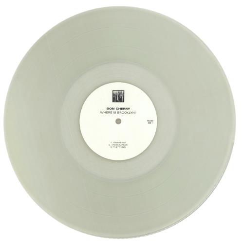 Don Cherry Where Is Brooklyn? - Clear Vinyl vinyl LP album (LP record) French D48LPWH857562