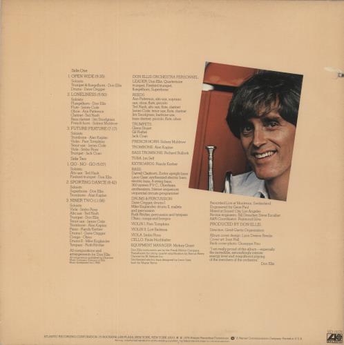 Don Ellis Live At Montreux vinyl LP album (LP record) US DP7LPLI626418