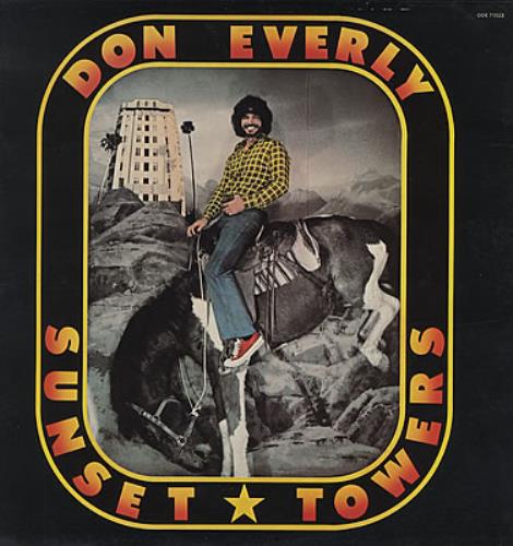 Don Everly Sunset Towers vinyl LP album (LP record) UK 2EVLPSU382658