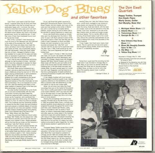 Don Ewell Yellow Dog Blues - 180gm Red Vinyl vinyl LP album (LP record) US EWLLPYE713131