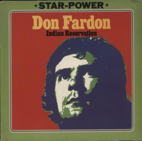 Don Fardon Indian Reservation vinyl LP album (LP record) German DF1LPIN875923