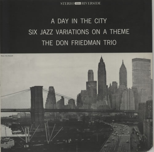 Don Friedman A Day In The City vinyl LP album (LP record) Japanese 1DFLPAD597916
