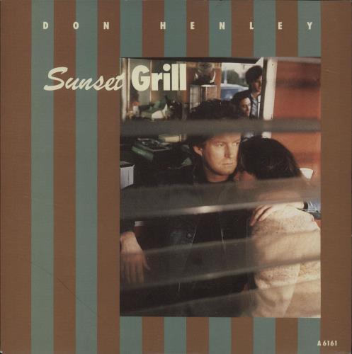 Don Henley Sunset Grill 7" vinyl single (7 inch record / 45) UK DHN07SU684050