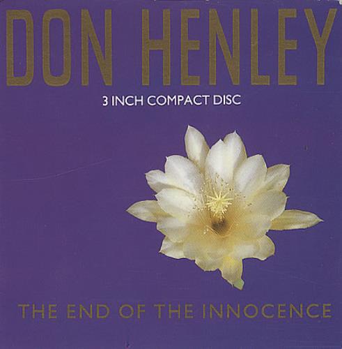 Don Henley The End Of The Innocence 3" CD single (CD3) UK DHNC3TH34782