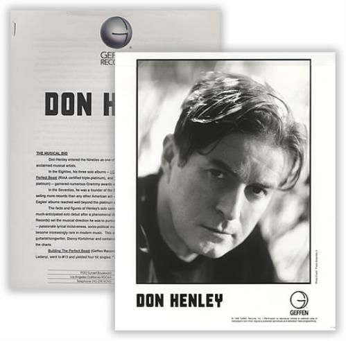 Don Henley The Garden Of Allah media press pack US DHNPPTH203479