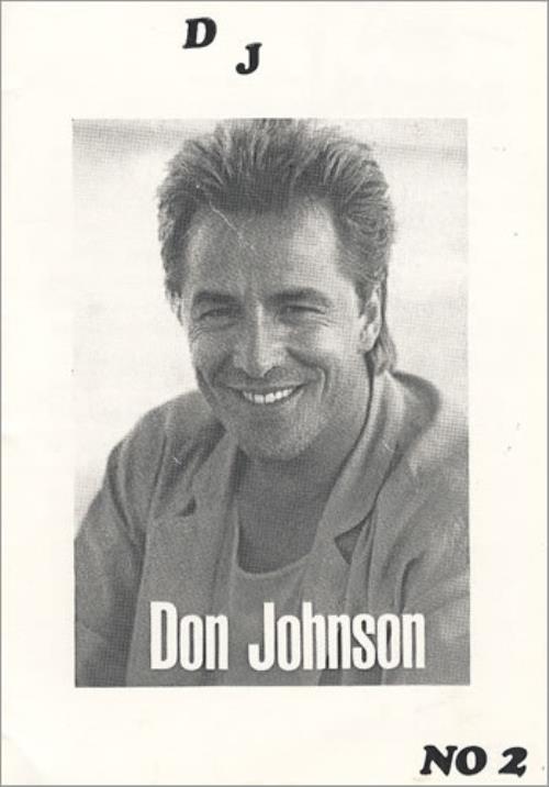 Don Johnson Publicity Photo & Fanzine memorabilia Dutch DJOMMPU413004