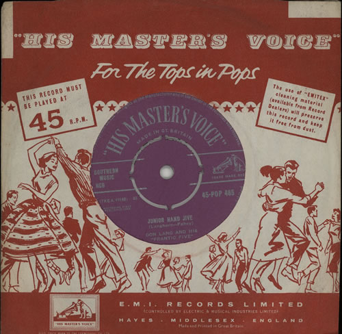 Don Lang Tequila 7" vinyl single (7 inch record / 45) UK D6P07TE572043