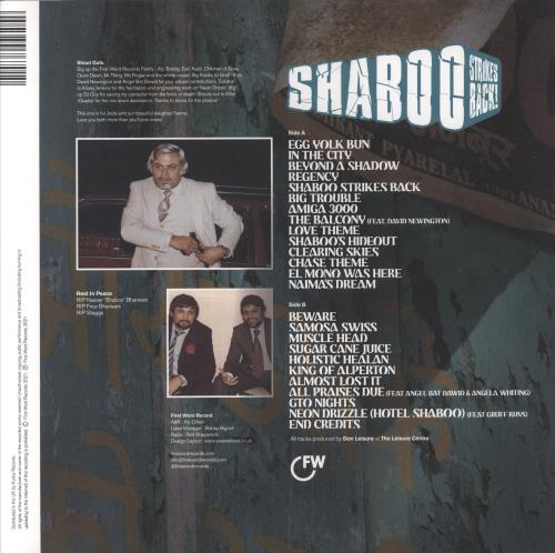 Don Leisure Shaboo Strikes Back! vinyl LP album (LP record) UK 6R2LPSH826049