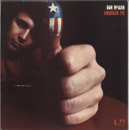 Don McLean American Pie - Label Variant vinyl LP album (LP record) UK DNMLPAM743224