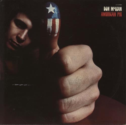 Don McLean American Pie vinyl LP album (LP record) French DNMLPAM268554