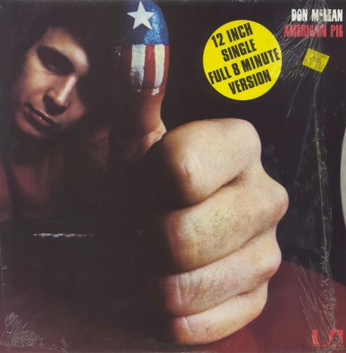 Don McLean American Pie 12" vinyl single (12 inch record / Maxi-single) UK DNM12AM696962